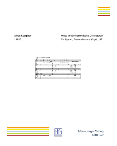 Missa in commemoratione Defunctorum — Alfred Koerppen