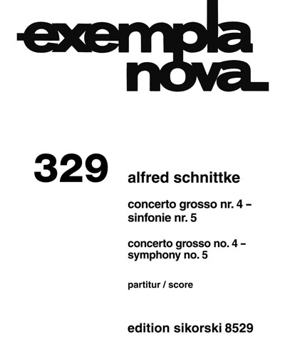 Concerto grosso No. 4 (Symphony No. 5) — 施尼特凯