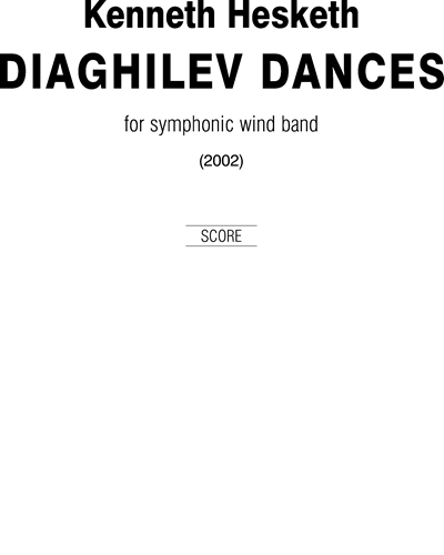 Diaghilev Dances — Kenneth Hesketh