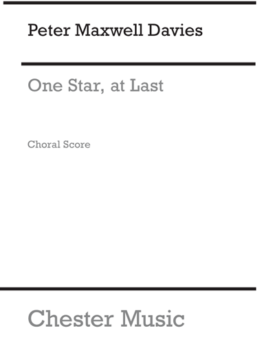 One Star, at Last — 马克斯韦尔·戴维斯