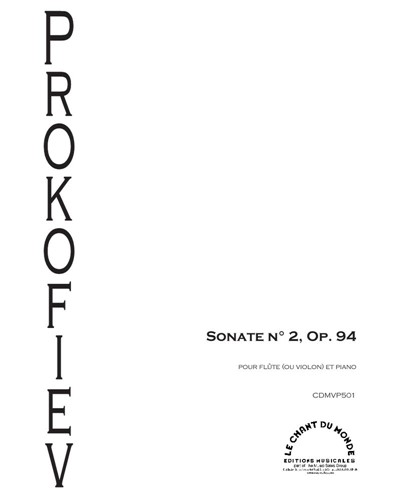 Sonate No. 2, Op. 94b — Sergei Prokofiev