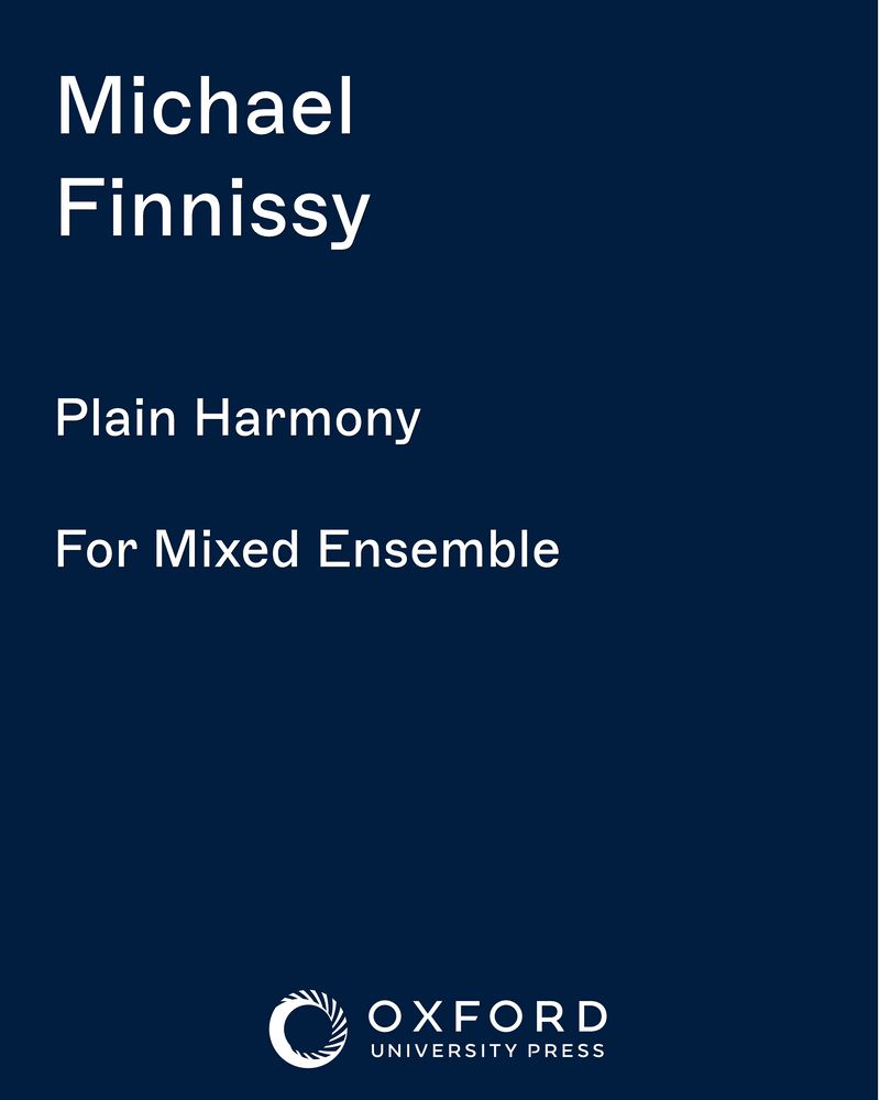 Plain Harmony — Michael Finnissy