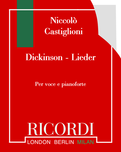 Dickinson - Lieder — Niccolò Castiglioni