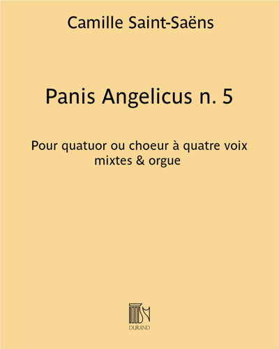 Panis Angelicus No. 5 — 圣-桑