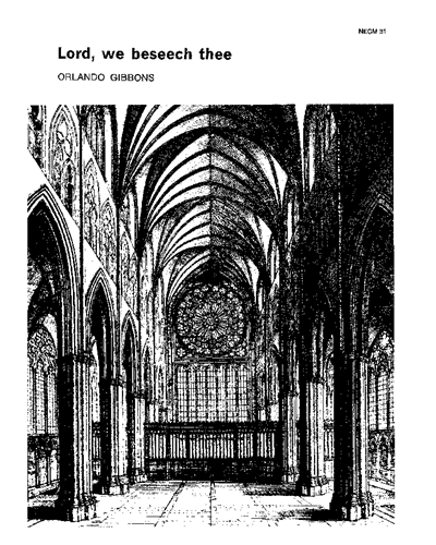Lord, We Beseech Thee — 奥兰多·吉本斯