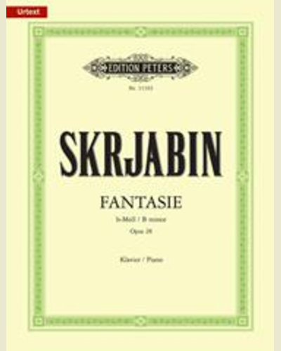 Fantasie in B minor Op.28 — 斯克里亚宾