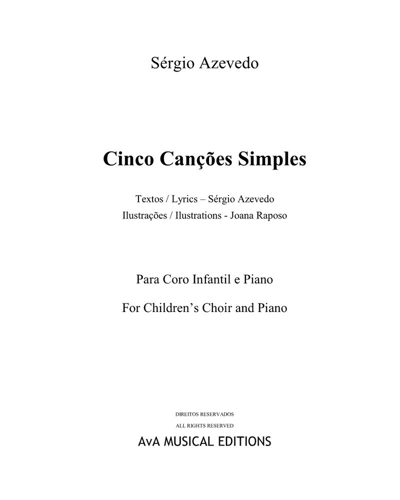 Five Simple Songs — Sérgio Azevedo