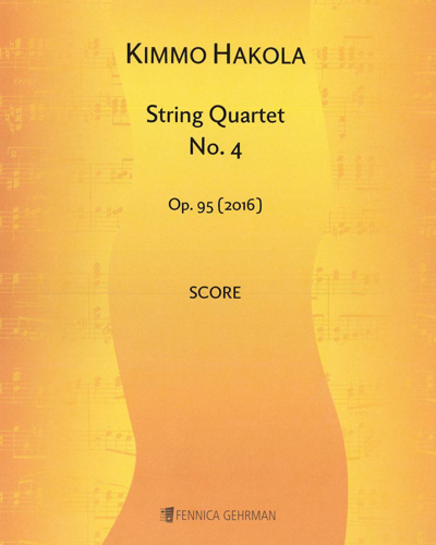 String Quartet No. 4, op. 95 — 金莫·哈科拉