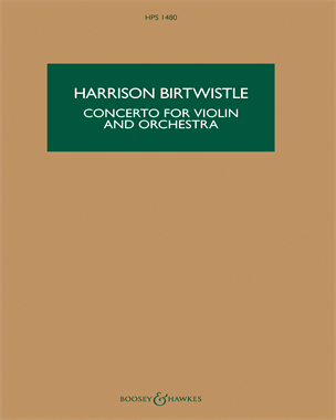 Concerto for Violin and Orchestra — 哈里森·伯特威斯尔