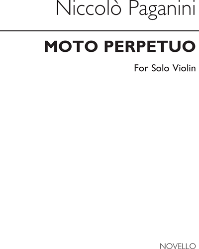 Moto Perpetuo, op. 11 — 帕格尼尼
