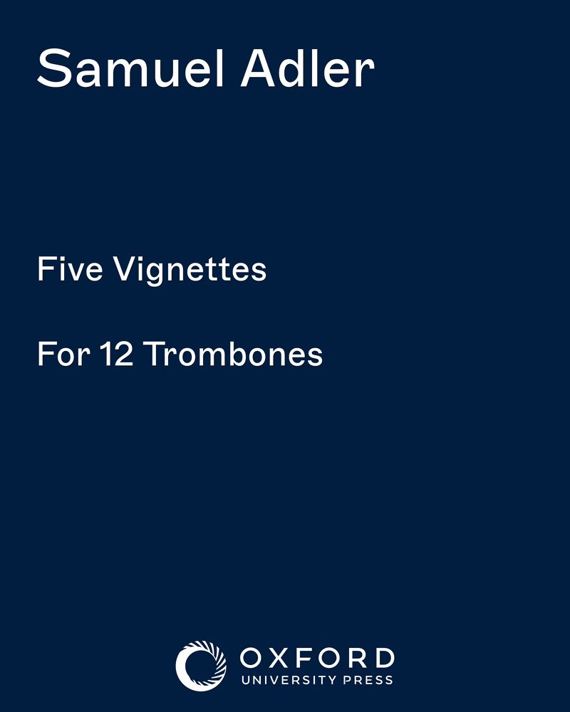 Five Vignettes — Samuel Adler
