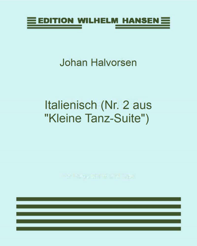 Italienisch (No. 2 from 'Kleine Tanz-Suite') — 约翰·哈沃森