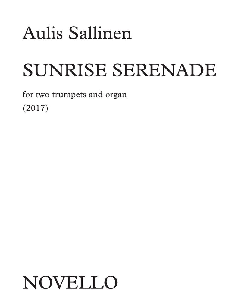 Sunrise Serenade, op. 111 no. 63 — 奥利斯·萨利宁
