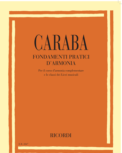 Fondamenti pratici d'armonia — Piero Caraba