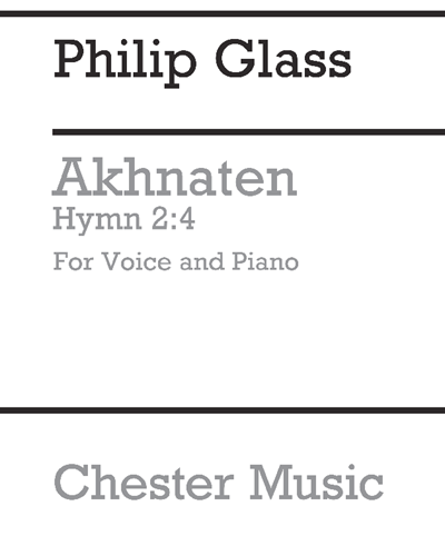Hymn (Act 2, Scene 4 from 'Akhnaten') — 菲利普·格拉斯