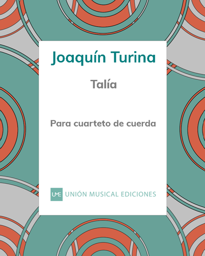 Talía (No. 3 from 'Las Musas de Andalucía') — Joaquín Turina