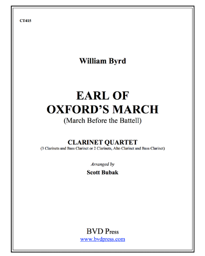 Earl of Oxford's March — 威廉·伯德