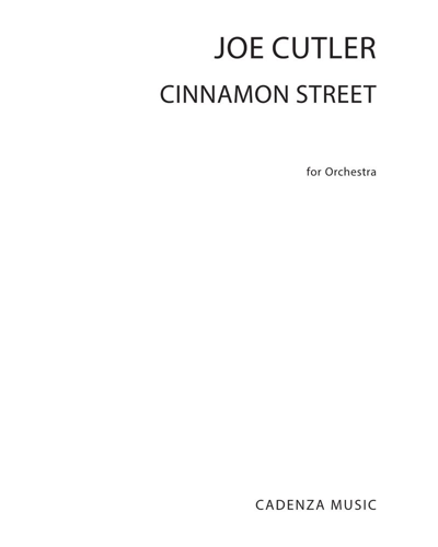 Cinnamon Street — Joe Cutler