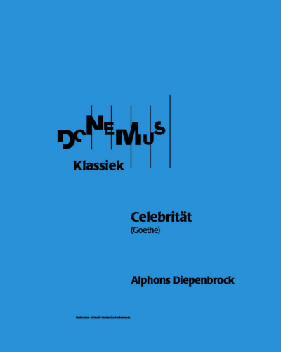 Celebrität — Alphons Diepenbrock