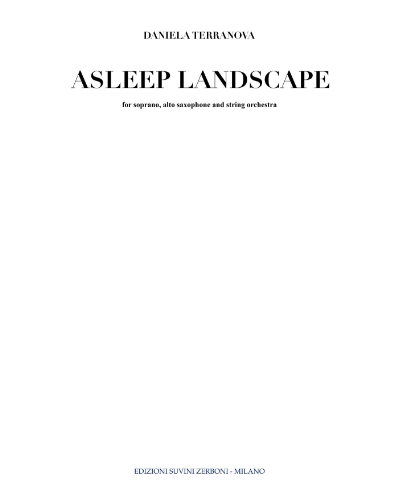 Asleep Landscape — Daniela Terranova