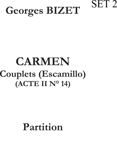 Toreador's Song — Georges Bizet