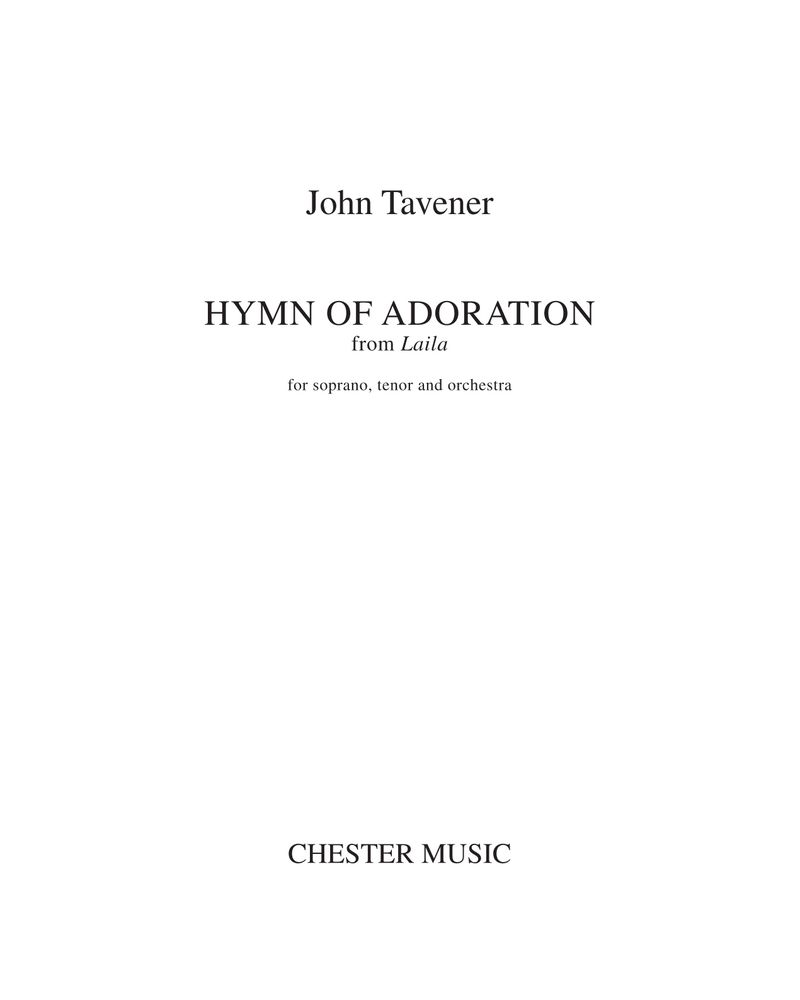 Hymn of Adoration (from 'Laila') — 约翰·塔文纳