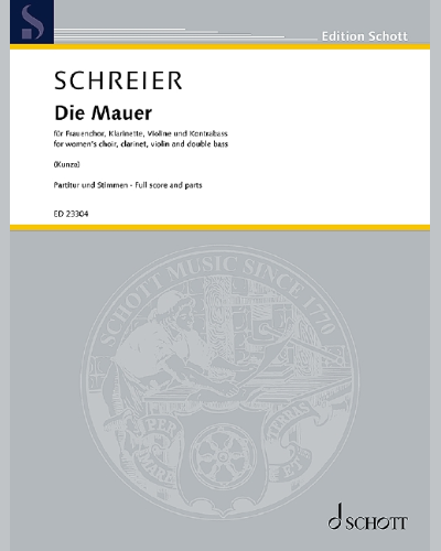 Die Mauer — Anno Schreier