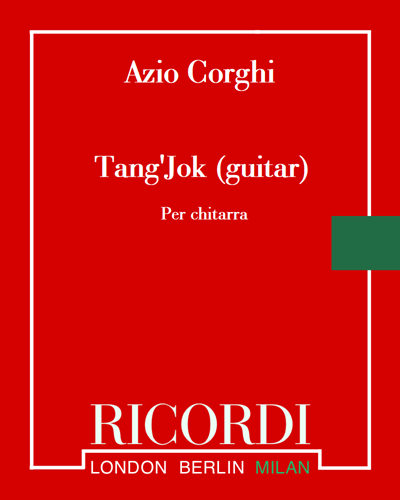 Tang'Jok — Azio Corghi