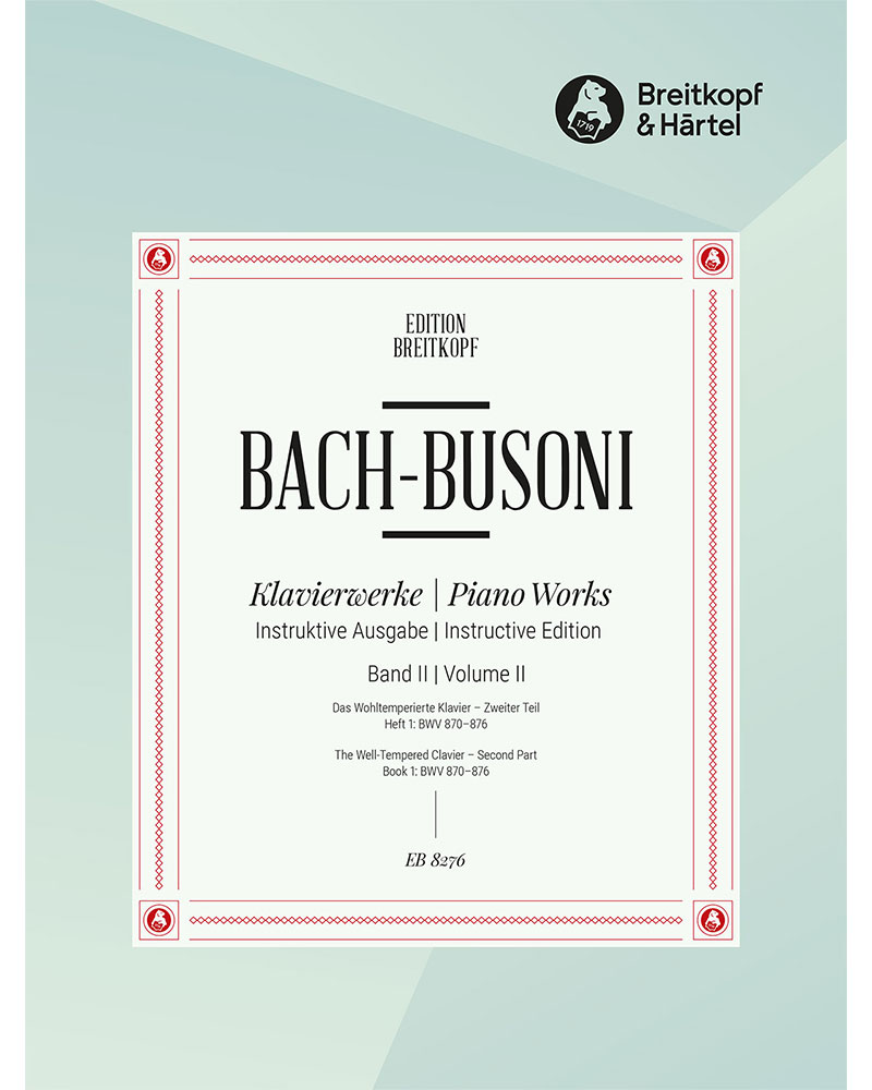 Piano Works, Vol. II, Book 1 — Johann Sebastian Bach