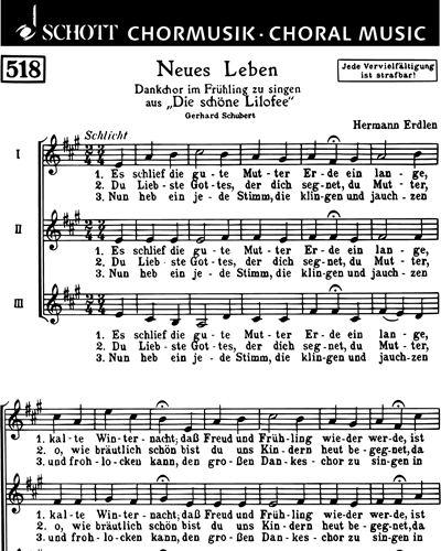 Neues Leben — Hermann Erdlen