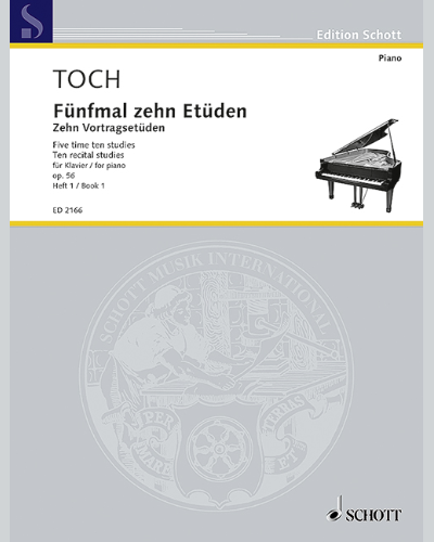 Fifty Etudes, op. 56 — 恩斯特·托赫