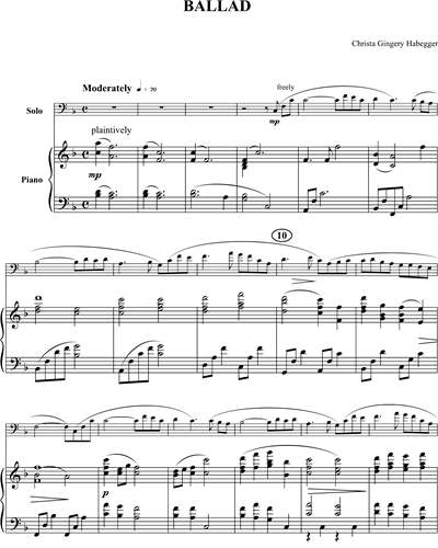 Ballad — Christa Habegger
