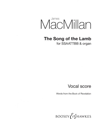 The Song of the Lamb — 詹姆斯·麦克米伦