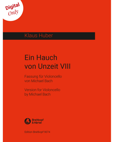Ein Hauch von Unzeit VIII — Klaus Huber