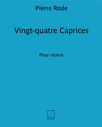 Twenty-four Caprices — Pierre Rode