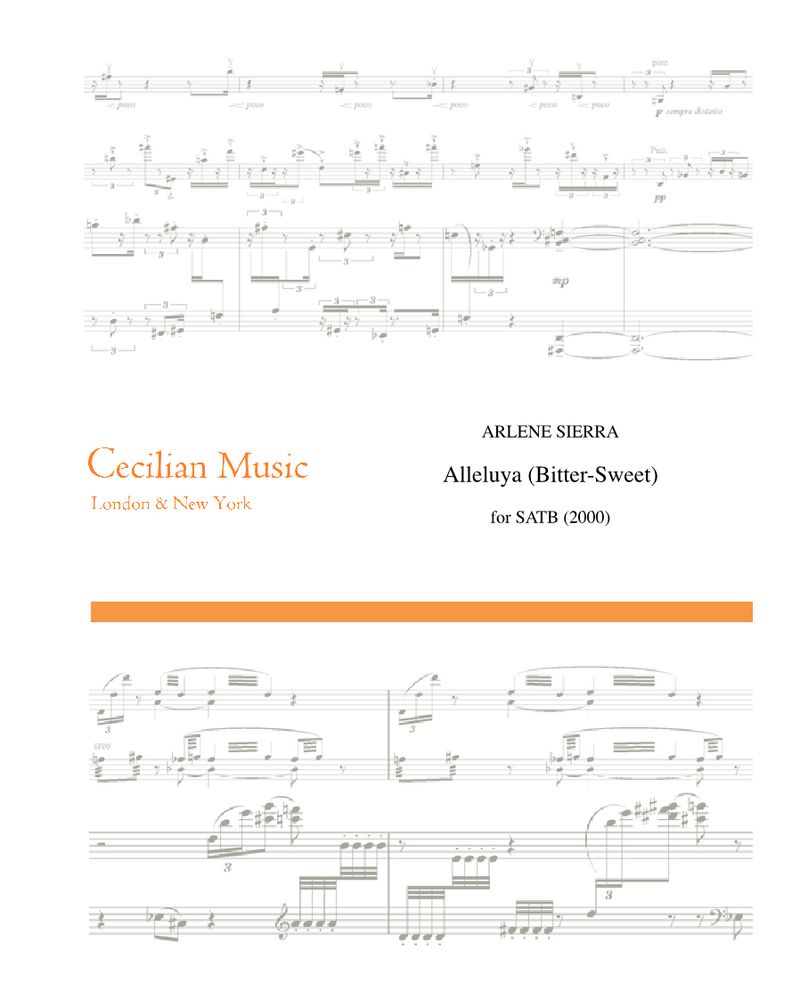 Alleluya (Bitter-Sweet) — Arlene Sierra