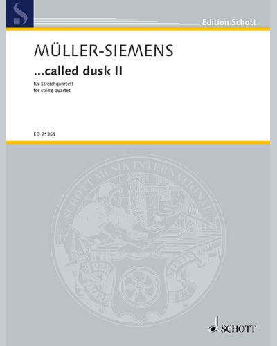 ...called dusk II — Detlev Müller-Siemens