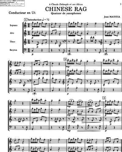 Chinese Rag — Jean Matitia