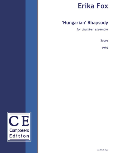 'Hungarian' Rhapsody — Erika Fox