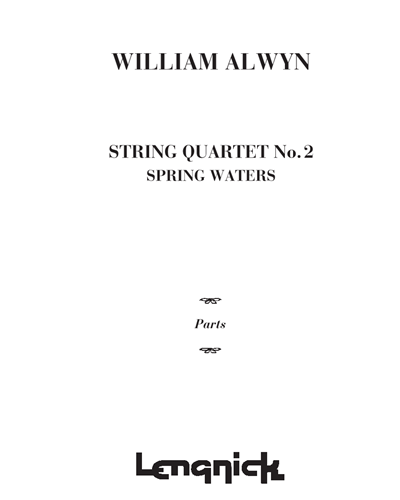 String quartet n. 2 — William Alwyn