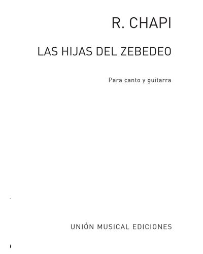 Las hijas del zebedeo — Ruperto Chapí