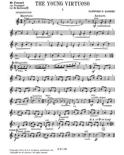 The Young Virtuoso — Clifford Barnes