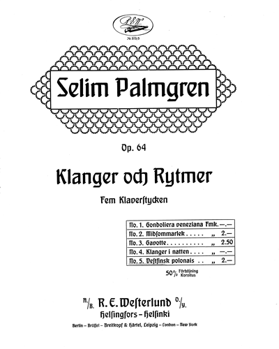 Vestfinsk polonäs, op. 64 no. 5 — 塞利姆·帕尔姆格伦