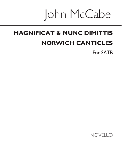 Magnificat and Nunc Dimittis (Norwich Canticles) — John McCabe