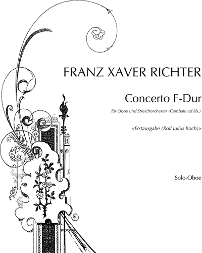Concerto in F major — 弗朗兹·克萨韦尔·里赫特