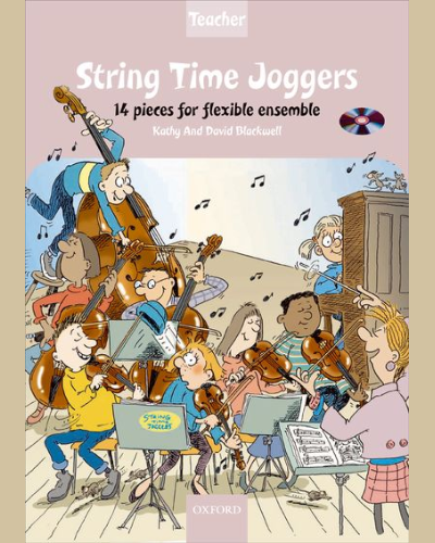 String Time Joggers — Kathy Blackwell
