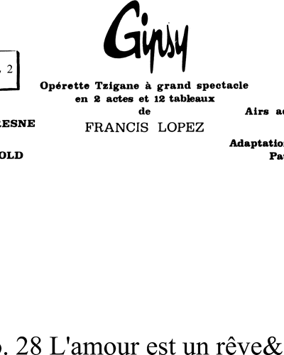 Gipsy — Francis López