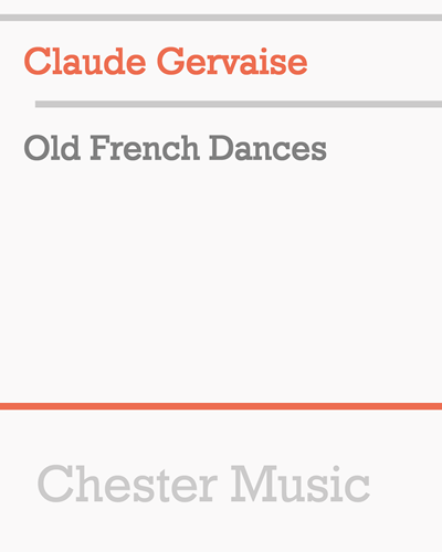Old French Dances — Claude Gervaise