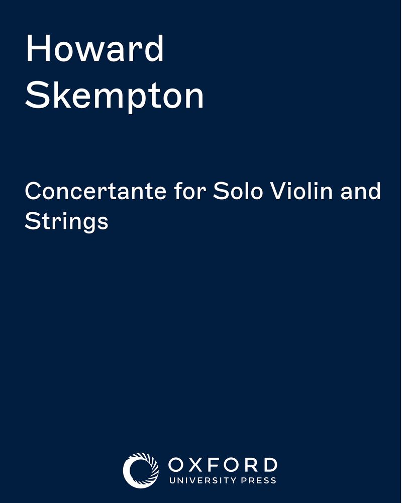 Concertante for Solo Violin and Strings — Howard Skempton