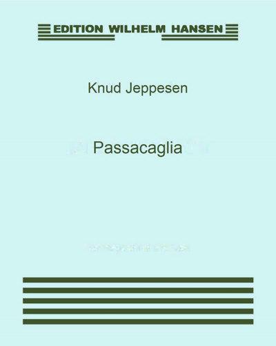 Passacaglia — Knud Jeppesen